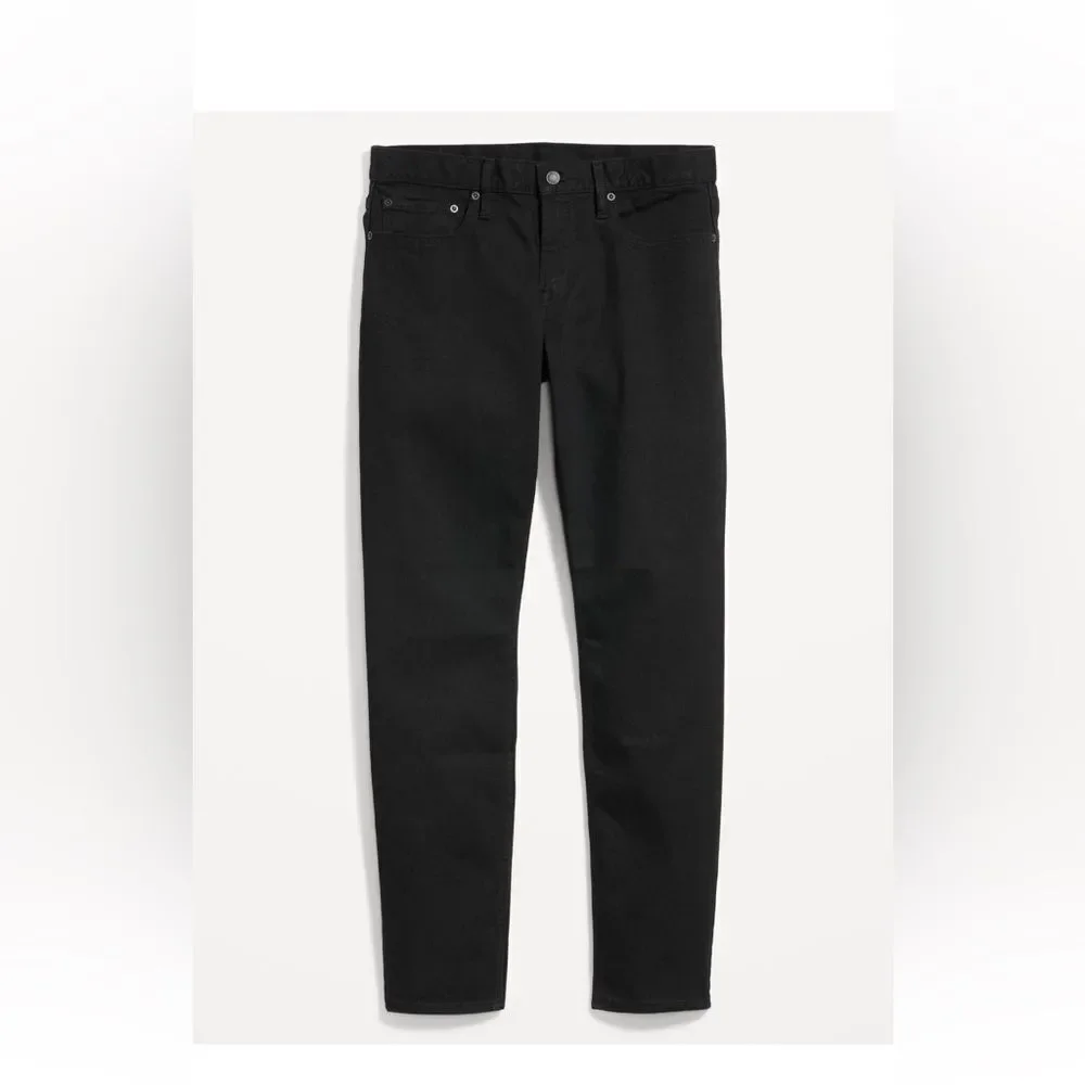 Old Navy Men’s Built in Flex Stretch Black Jeans 30X30‎ NWOT